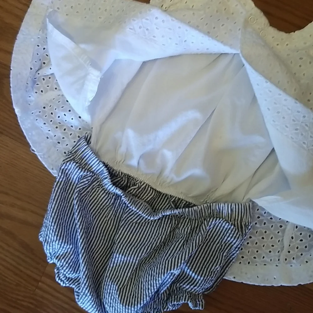 Gap pajamas‎ cat an hack romper 12mo